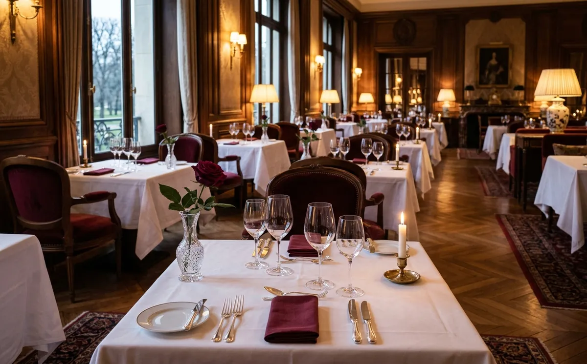 Assurance d'un restaurant gastronomique ou haut de gamme