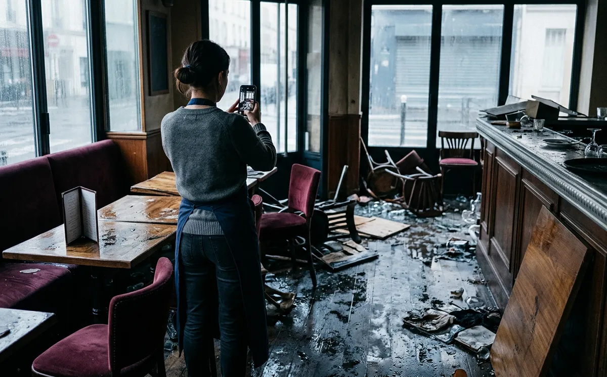 Déclarer un sinistre restaurant : le guide étape par étape